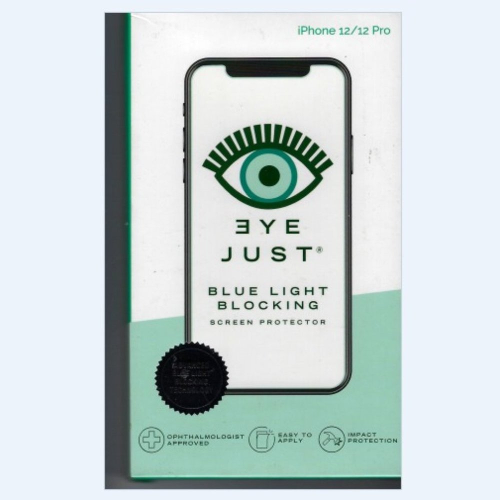 NWOT iPhone 12 Eye Just Blue Light Blocking Screen Protector